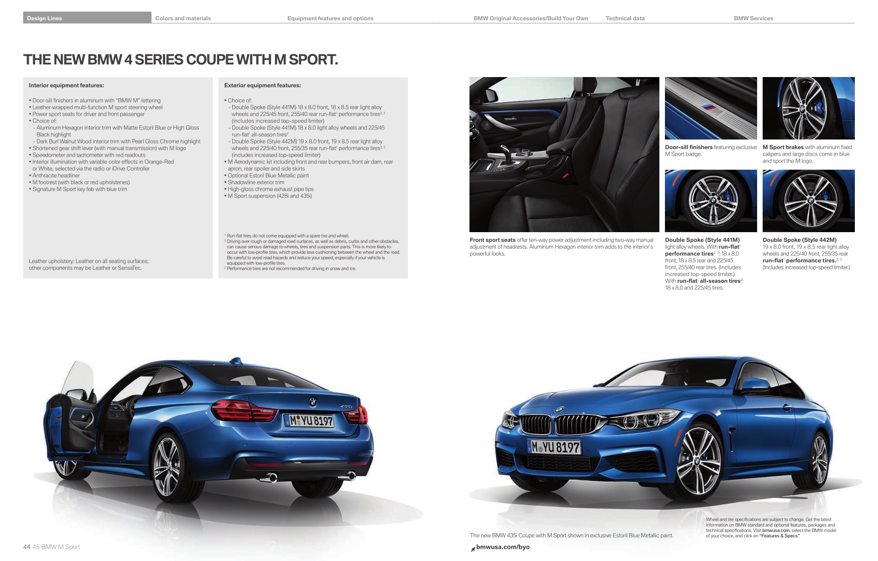 2014 BMW 4-Series Brochure Page 18